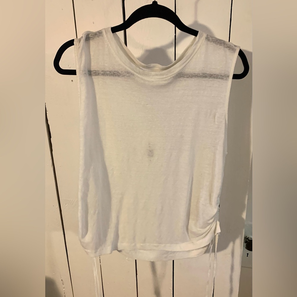 White Frame Tank.